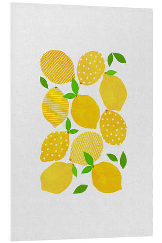 Foam board print Lemon Crowd