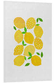 Foam board print Lemon Crowd