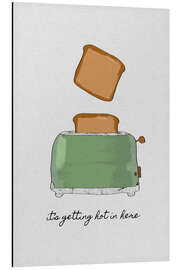 Magnettafel It's getting hot in here