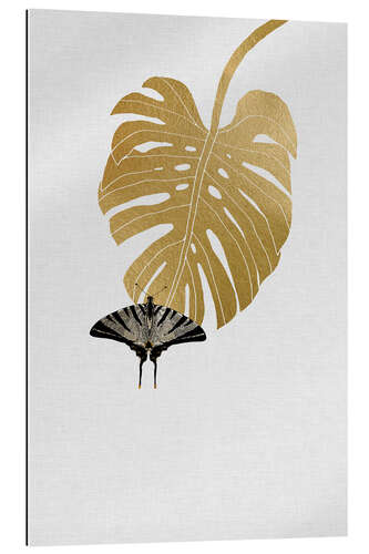 Gallery print Butterfly & Monstera