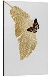 Magnettafel Schmetterling &amp; Palme