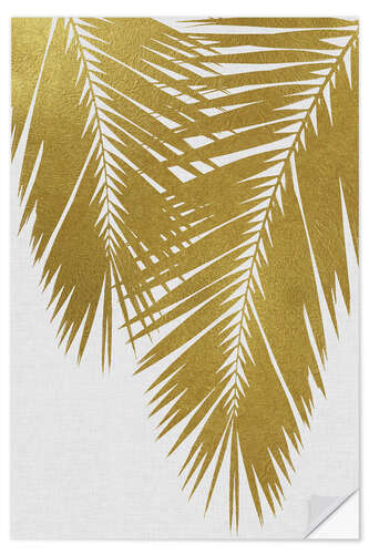 Wall sticker Palm Leaf Gold II