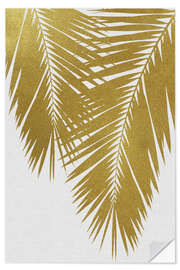 Wall sticker Palm Leaf Gold II