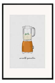 Gerahmter Kunstdruck Smooth operator