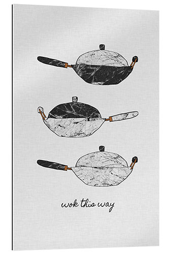 Stampa su plexi-alluminio Wok This Way