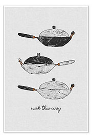 Print Wok This Way - Orara Studio