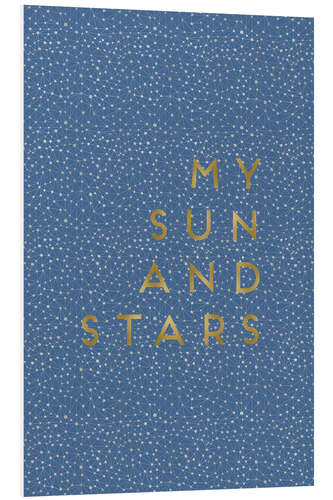 Tableau en PVC My Sun And Stars