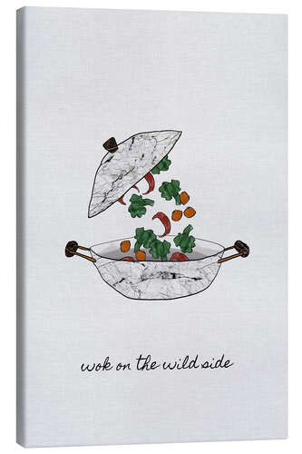 Stampa su tela Wok On The Wild Side