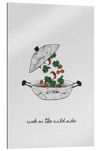 Stampa su plexi-alluminio Wok On The Wild Side