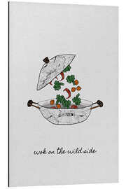 Magnettafel Wok on the wild side