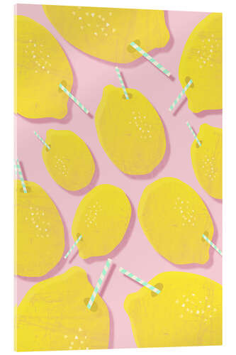 Acrylic print LEMONADE