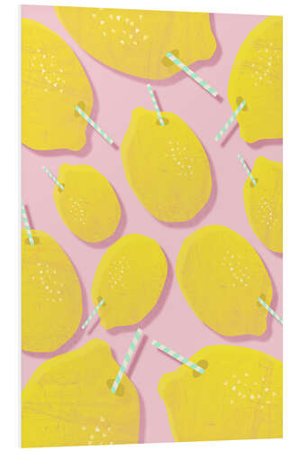 Foam board print LEMONADE