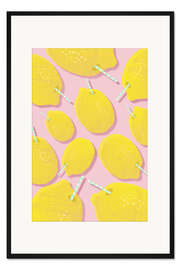 Gerahmter Kunstdruck LEMONADE