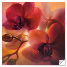 Wall sticker Orchids II