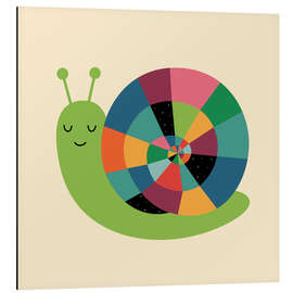 Magnettafel Schneckenzeit