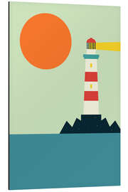 Magnettafel Leuchtturm 