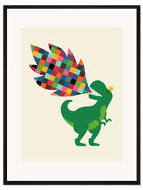 Gerahmter Kunstdruck Regenbogenmacht