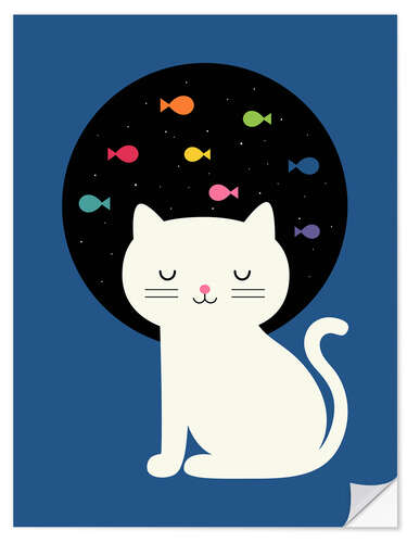 Sticker mural Fantaisie de chat