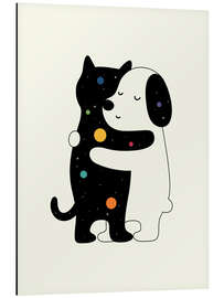 Magnettafel Hund und Katz