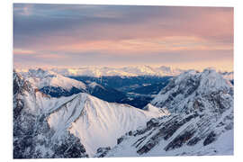 Tableau en PVC Zugspitze