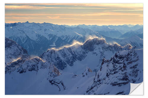 Selvklebende plakat Summit Fury