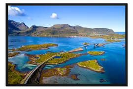 Gerahmter Kunstdruck Lofoten