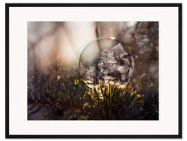 Gerahmter Kunstdruck Wenn der Winter kommt