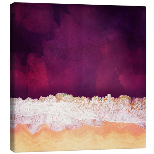 Canvas print Maroon Ocean