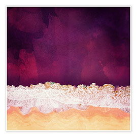 Poster Oceano marrone rossiccio