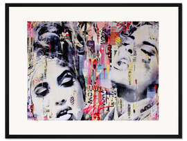 Gerahmter Kunstdruck ephemeral passion