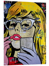 Foam board print Pop Art - Repeat last night