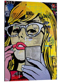 Magnettafel Pop Art - Repeat last night