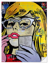 Vinilo para la pared Pop Art - Repeat last night