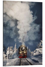 Magnettafel Brockenbahn - Lokomotive