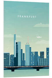 Obraz na PCV Illustration of Frankfurt