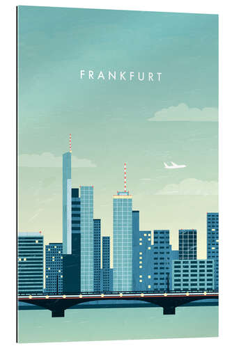 Gallery print Illustration of Frankfurt