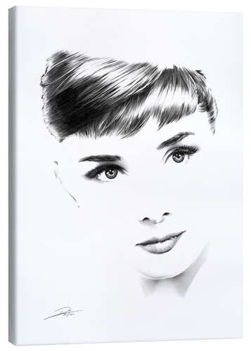 Canvas print Audrey Hepburn I