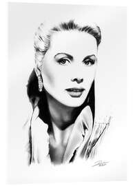 Acrylglasbild Grace Kelly