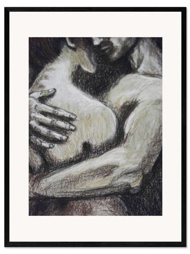 Framed art print Lovers - Never Let Me Go