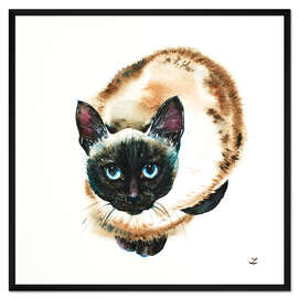 Gerahmter Kunstdruck  Bann 