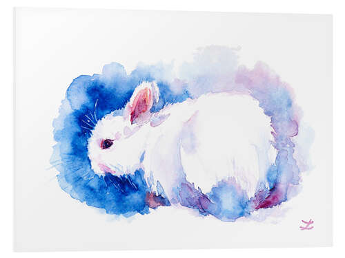 Stampa su PVC White Rabbit