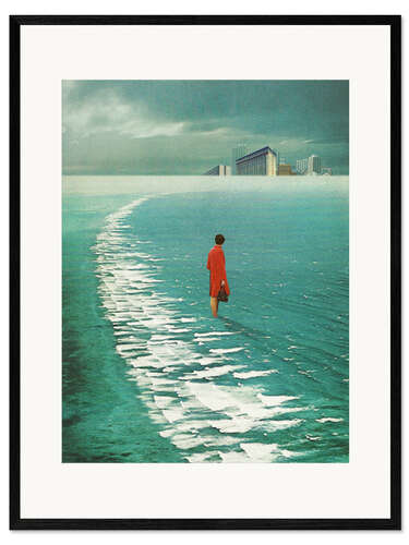 Framed art print Waiting For The Cities To Fade Out