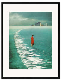 Framed art print Waiting For The Cities To Fade Out