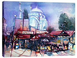 Canvas print  Istanbul, Grand Bazaar with Nuruosmaniye Mosque - Johann Pickl