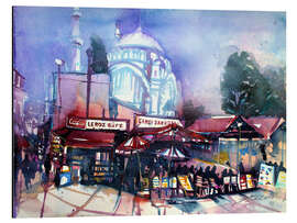 Magnettafel Istanbul, Großer Basar mit Nuruosmaniye Moschee