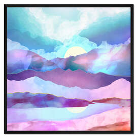 Gerahmter Kunstdruck Opalgebirge