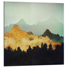 Magnettafel Patina Hügel