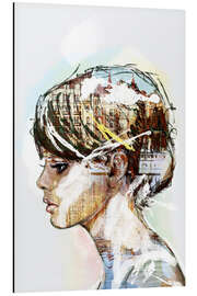 Magnettafel portrait of Britt Ekland