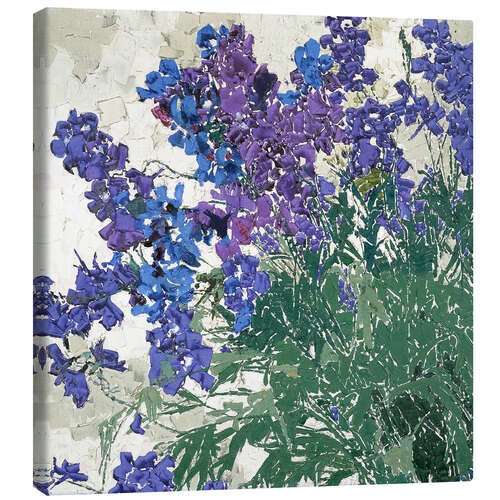 Canvas-taulu delphinium