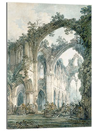 Galleriataulu Interior of Tintern Abbey in Monmouthshire